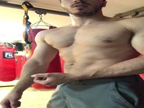 Cocky stud boxing