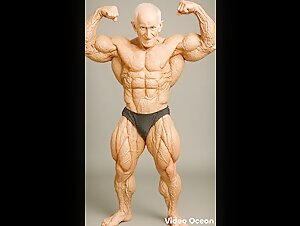 Elderly White Bodybuilder
